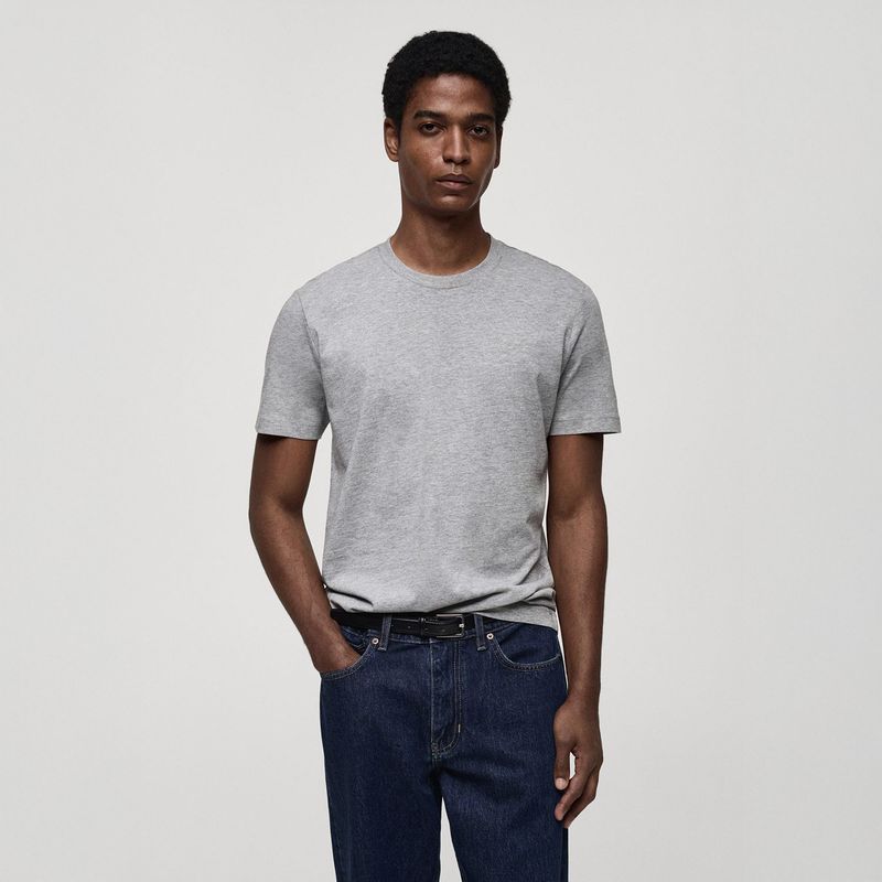 MANGO - Polo Algodón Cherlo Casual Hombre Mango