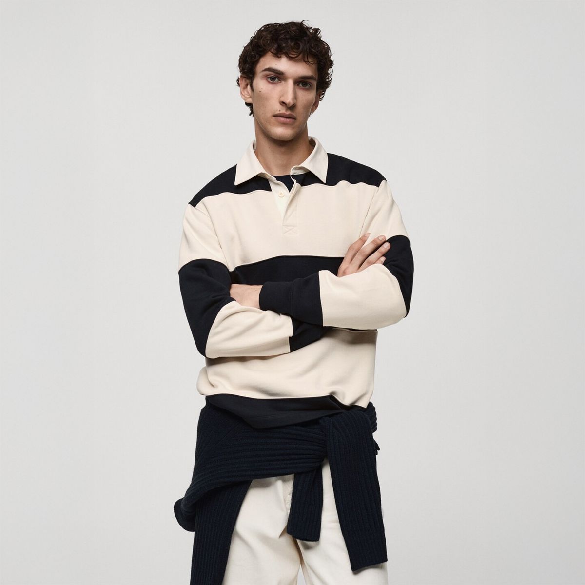 MANGO - Chompa Algodón Hombre Mango Man