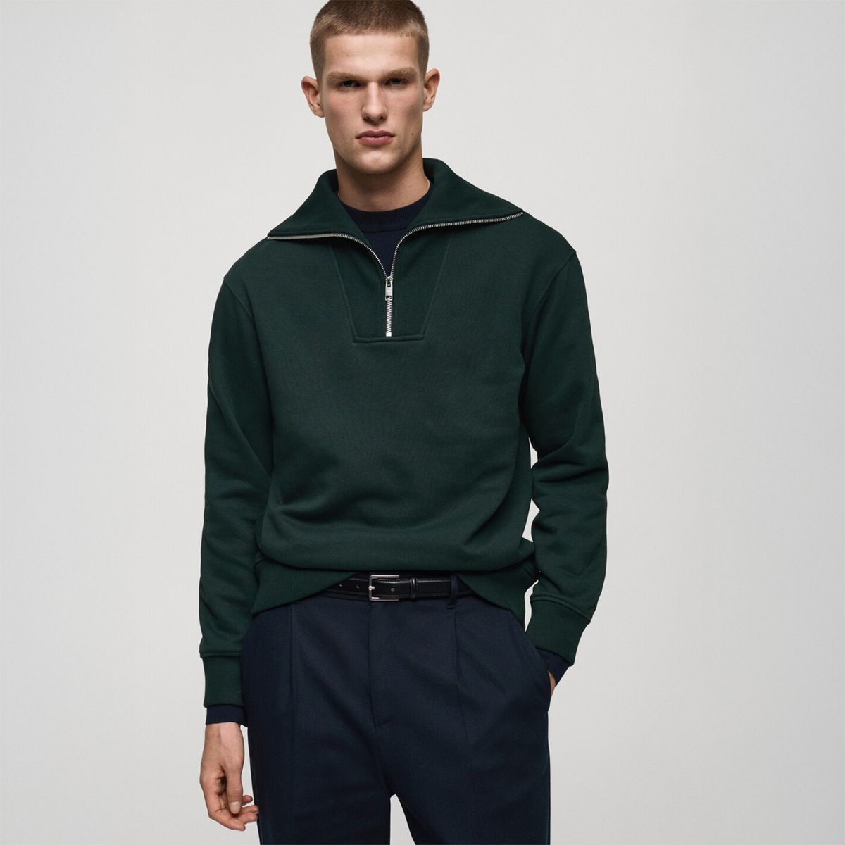 MANGO - Chompa Algodón Hombre Mango Man