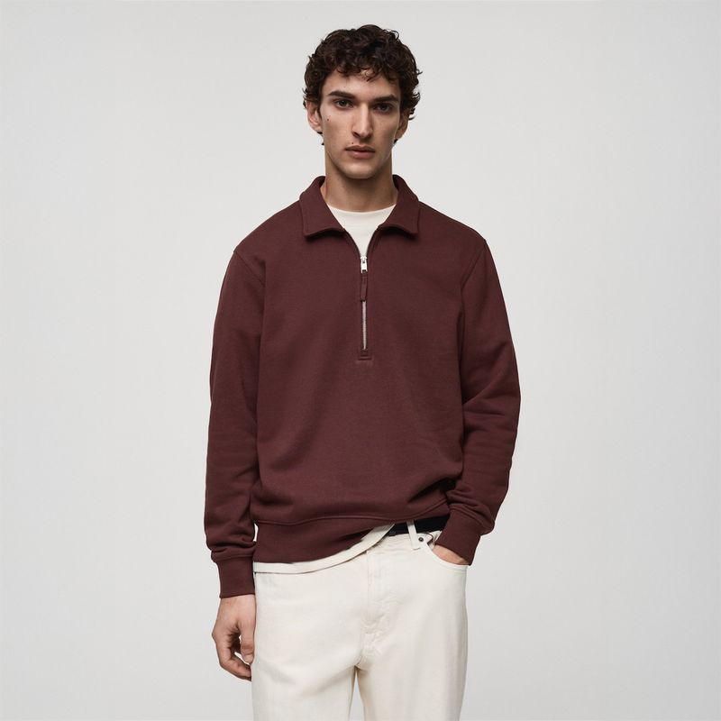 MANGO - Chompa Algodón Hombre Mango Man