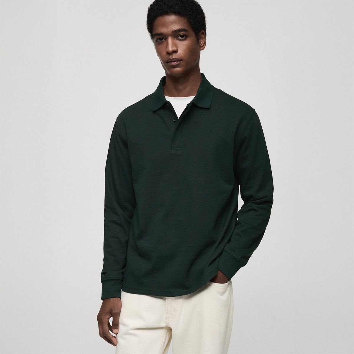 MANGO - Chompa 100% Algodón Hombre Mango Man