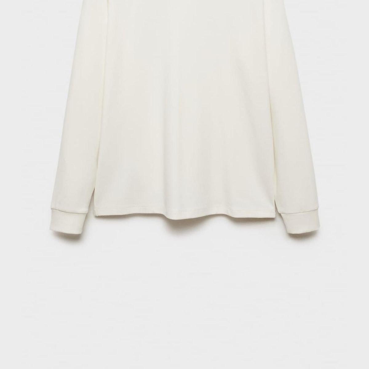 MANGO - Polo Manga Larga Hombre Mango