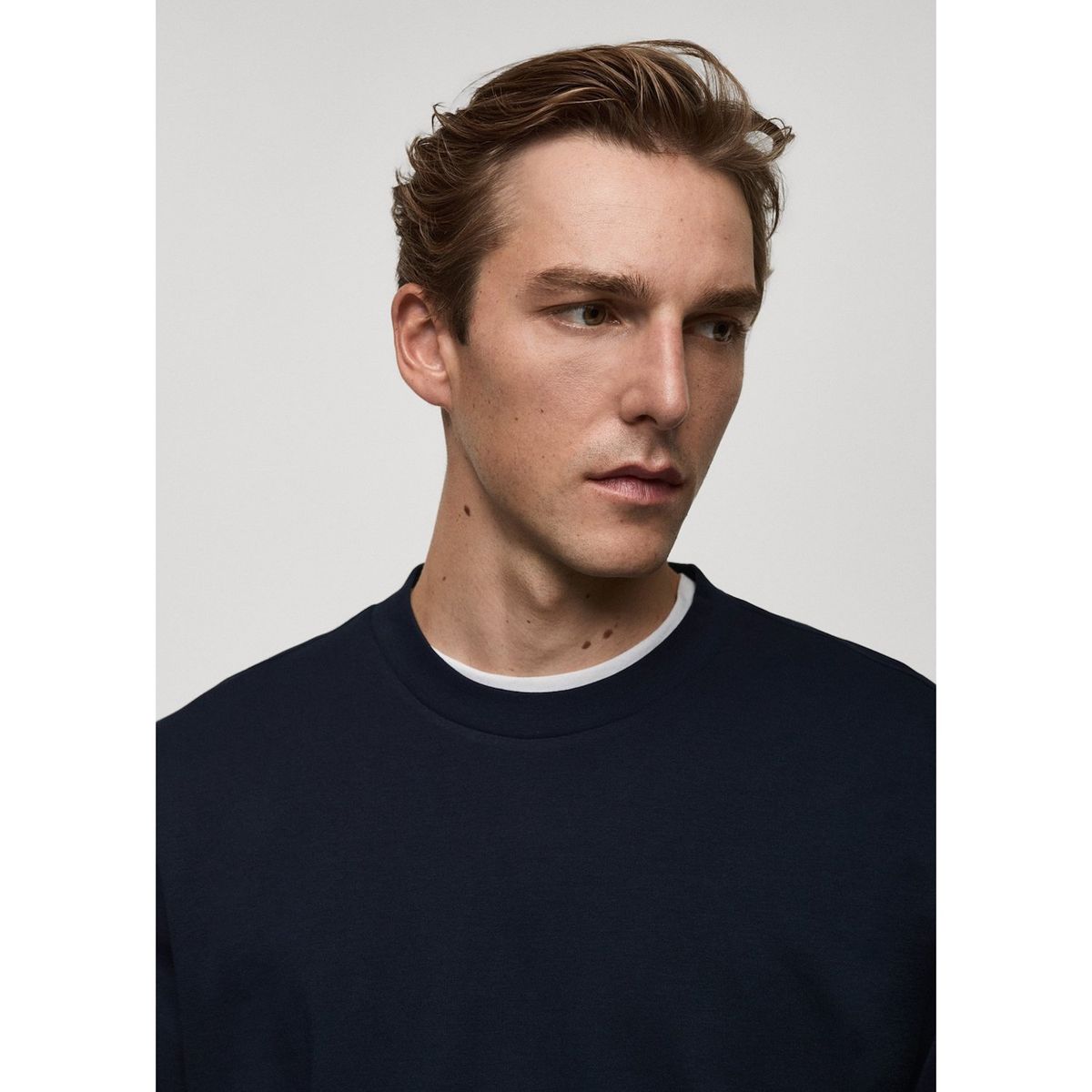 MANGO - Polo Manga Larga Hombre Mango