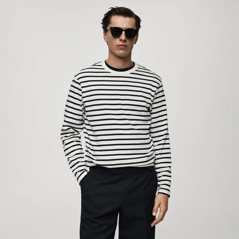 MANGO - Polo 100% Algodón Hombre Mango Man