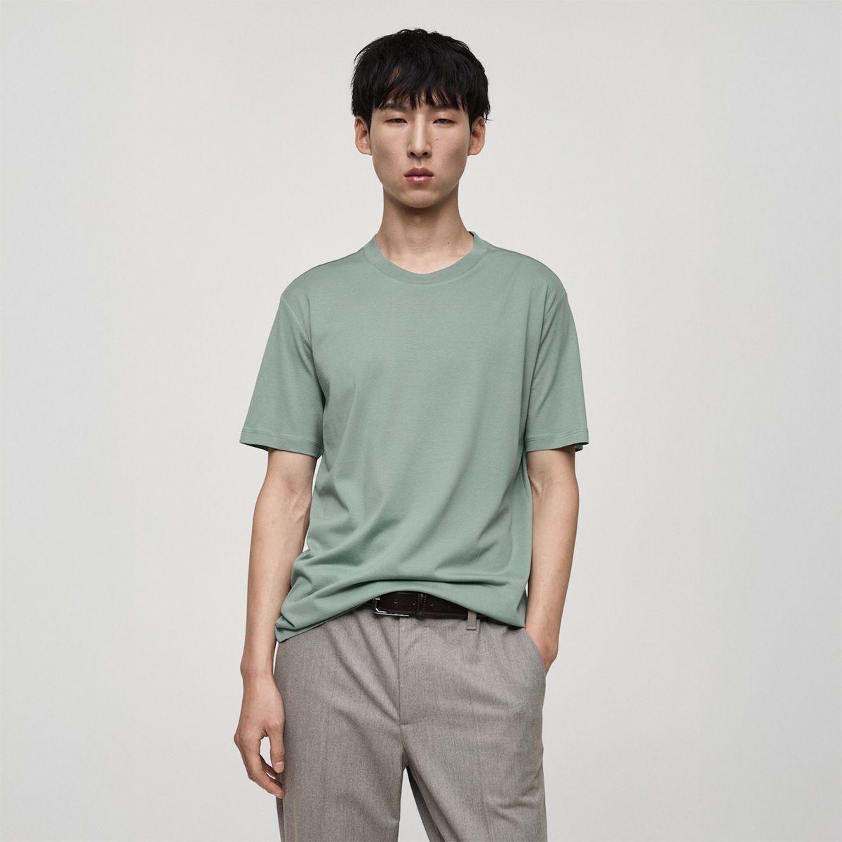 MANGO - Polo 100% Algodón Hombre Mango Man