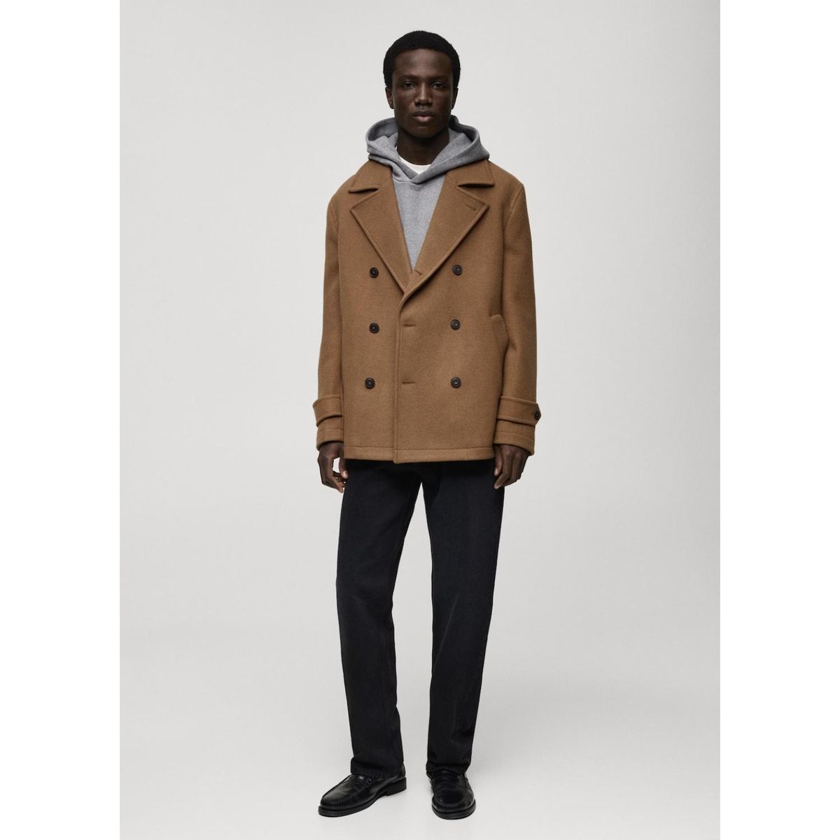 MANGO - Abrigo Hombre Hombre Man