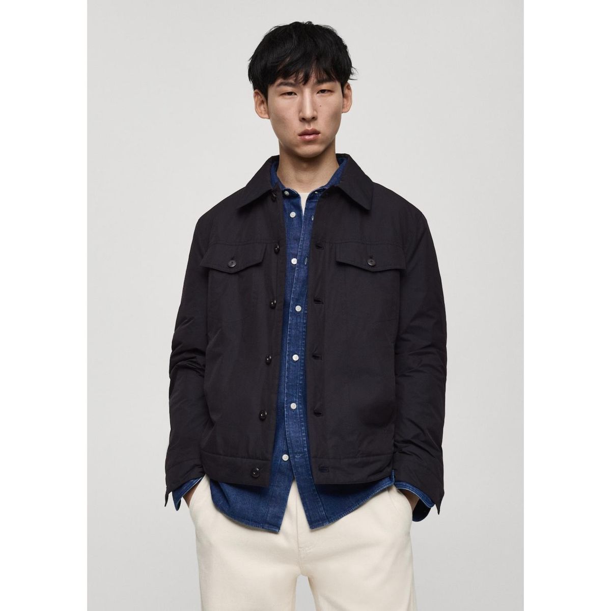 MANGO - Casaca Hombre Mango Man