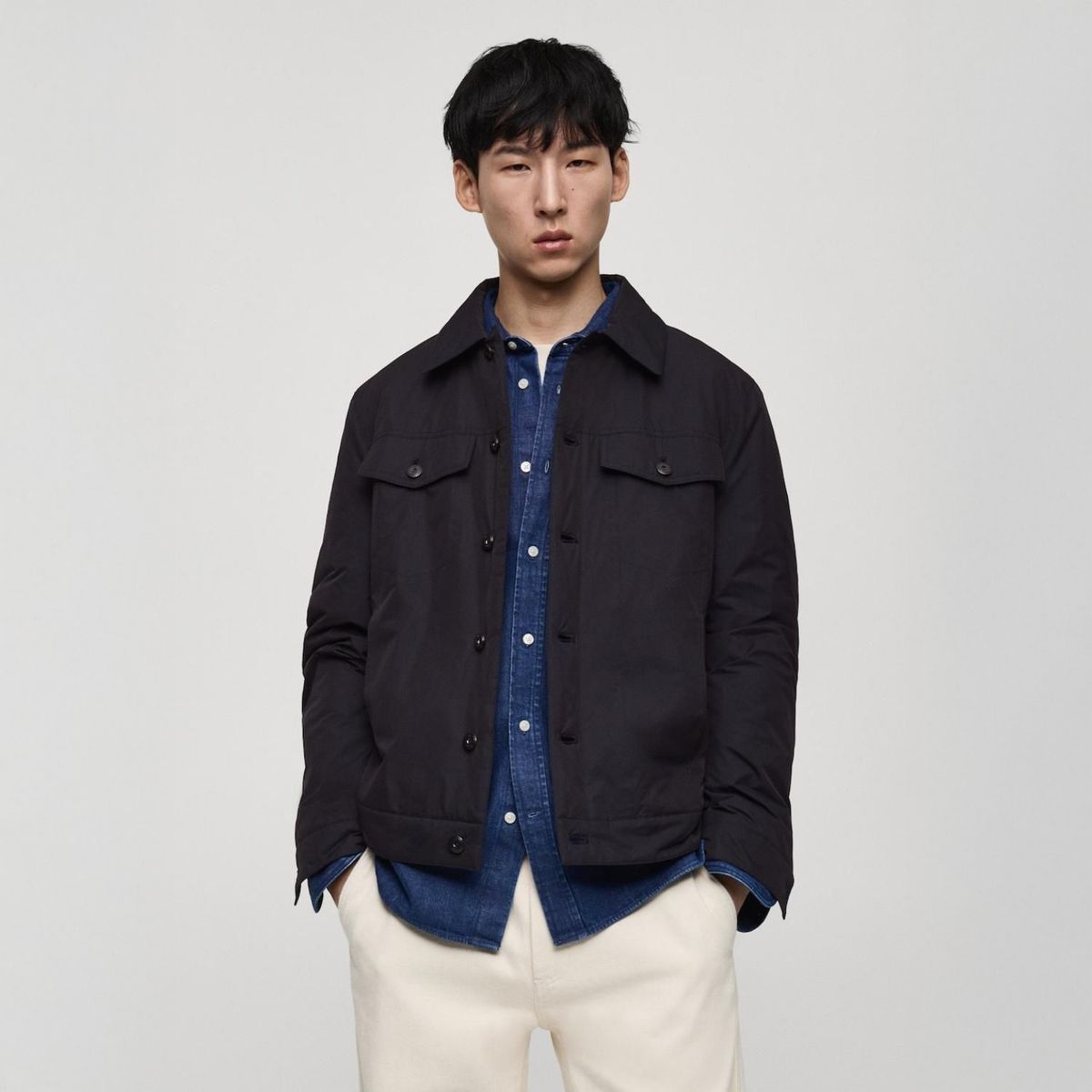 MANGO - Casaca Hombre Mango Man