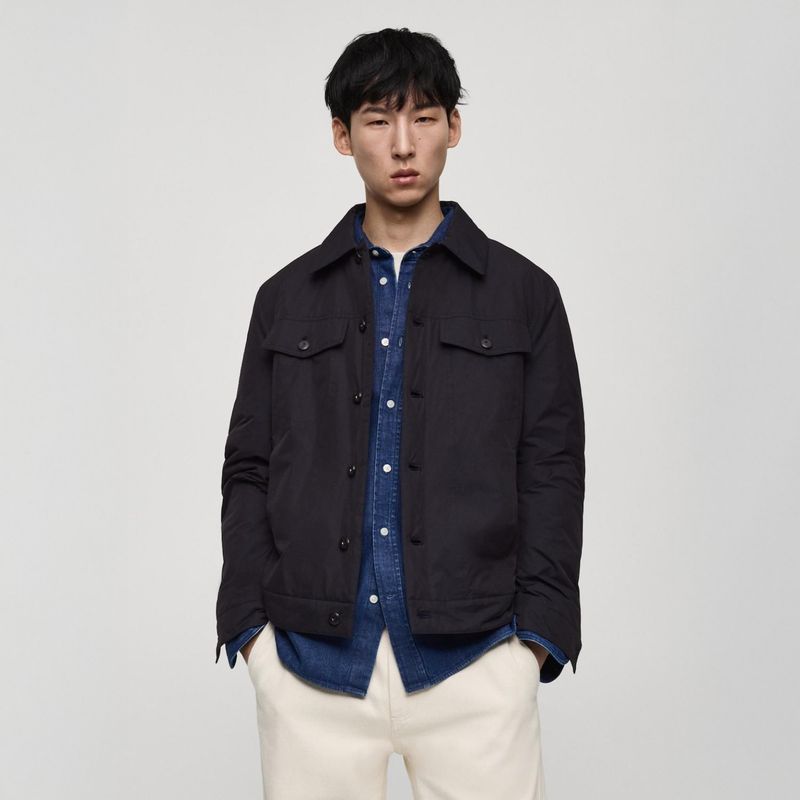 MANGO - Casaca Hombre Mango Man