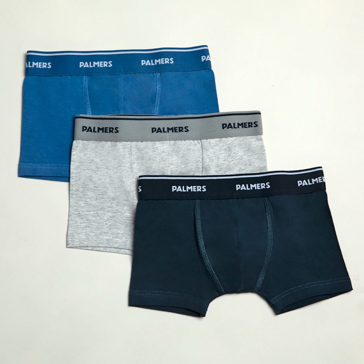 PALMERS - Boxer Niño Pack X3 Algodón Palmers