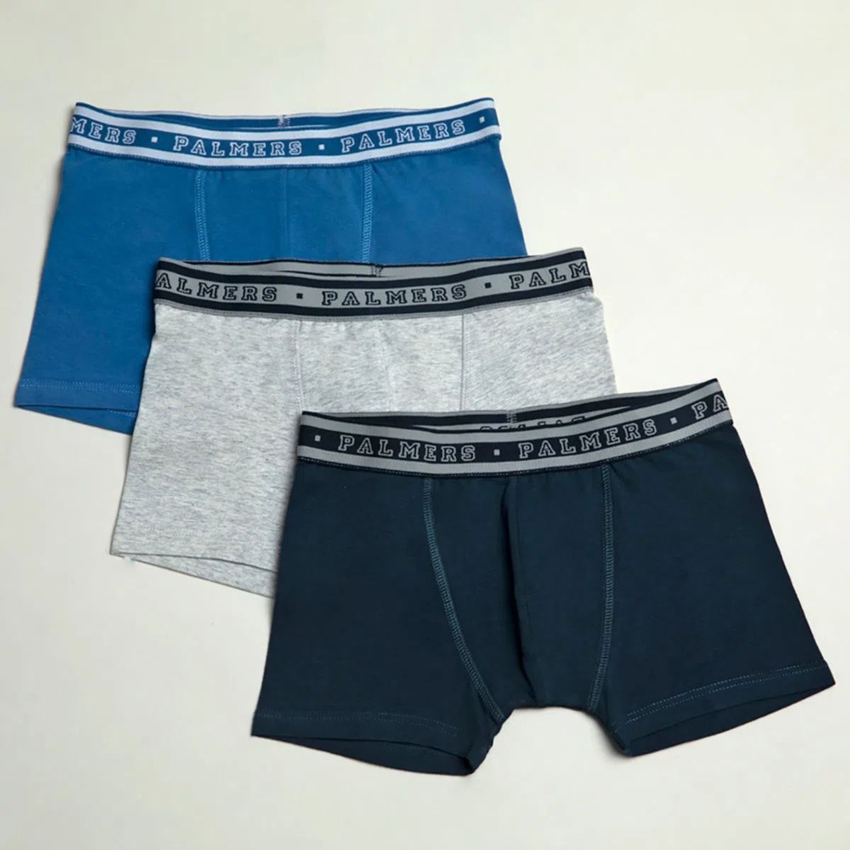 PALMERS - Boxer Niño Pack X3 Algodón Palmers
