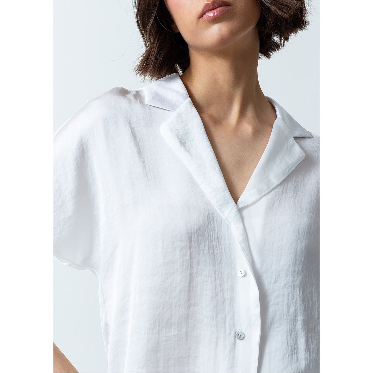 NAF NAF - Blusa Manga Corta Casual Mujer Naf Naf