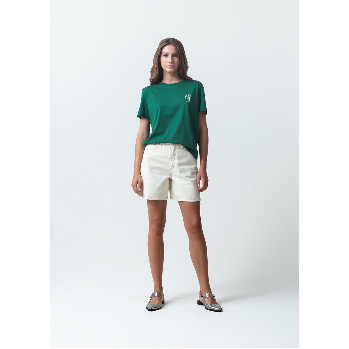 NAF NAF - Polo Manga Corta 100% Algodón Mujer Naf Naf