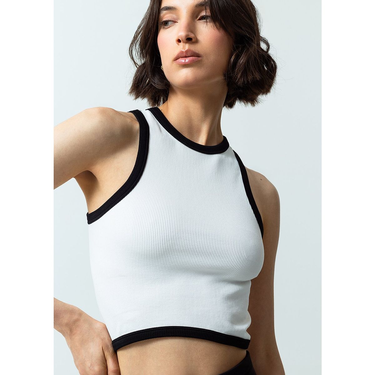 NAF NAF - Polo Sin Mangas Casual Mujer Naf Naf