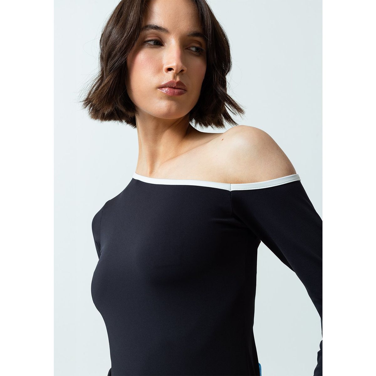 NAF NAF - Polo Manga Larga Casual Mujer Naf Naf