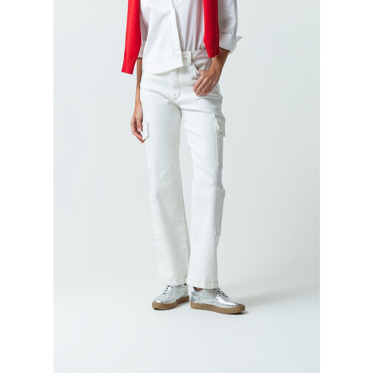 NAF NAF - Pantalón Algodón Mujer Naf Naf