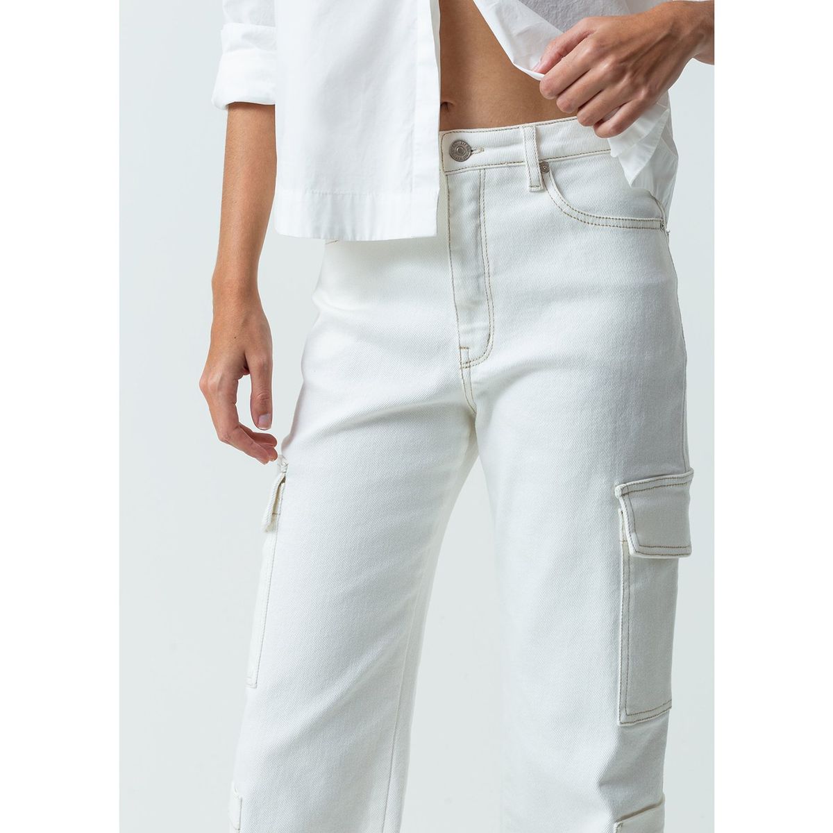 NAF NAF - Pantalón Algodón Mujer Naf Naf