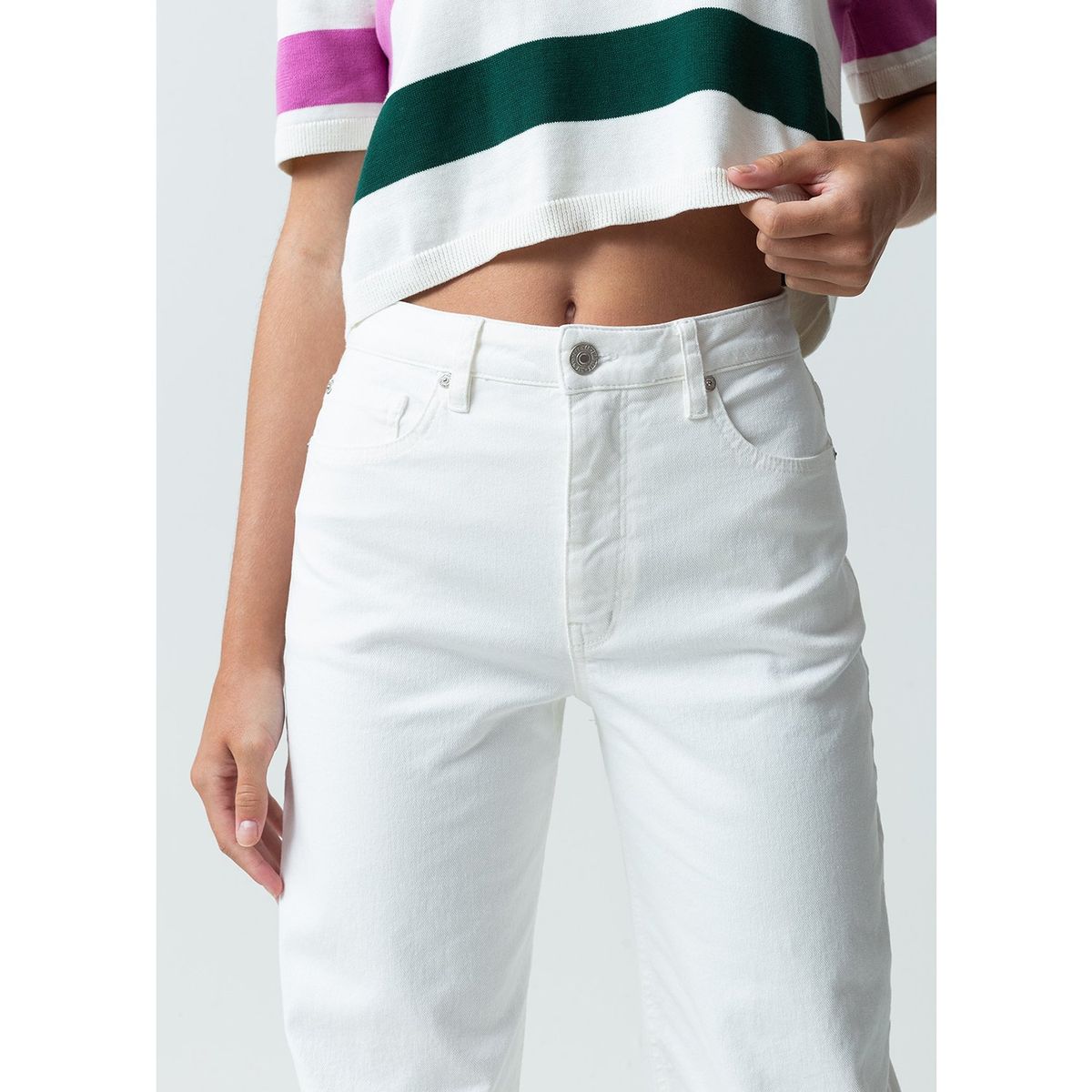 NAF NAF - Pantalón Algodón Mujer Naf Naf