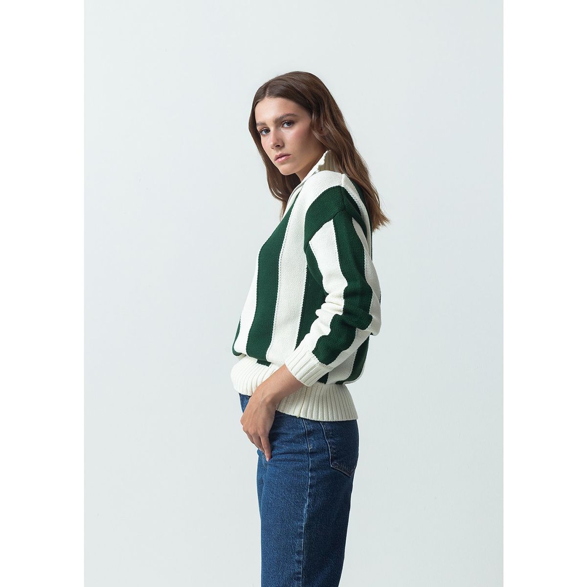 NAF NAF - Chompa Casual Algodón Mujer Naf Naf