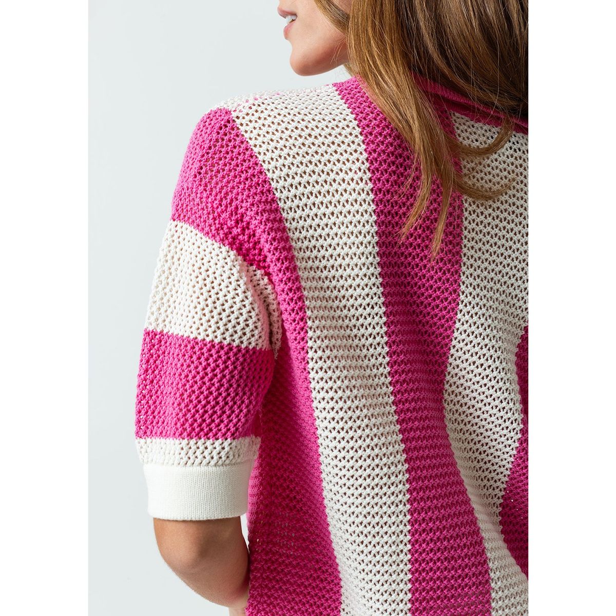 NAF NAF - Polo Manga Corta 100% Algodón Mujer Naf Naf