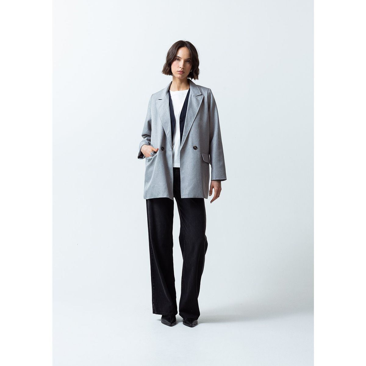 NAF NAF - Blazer Casual Mujer Naf Naf