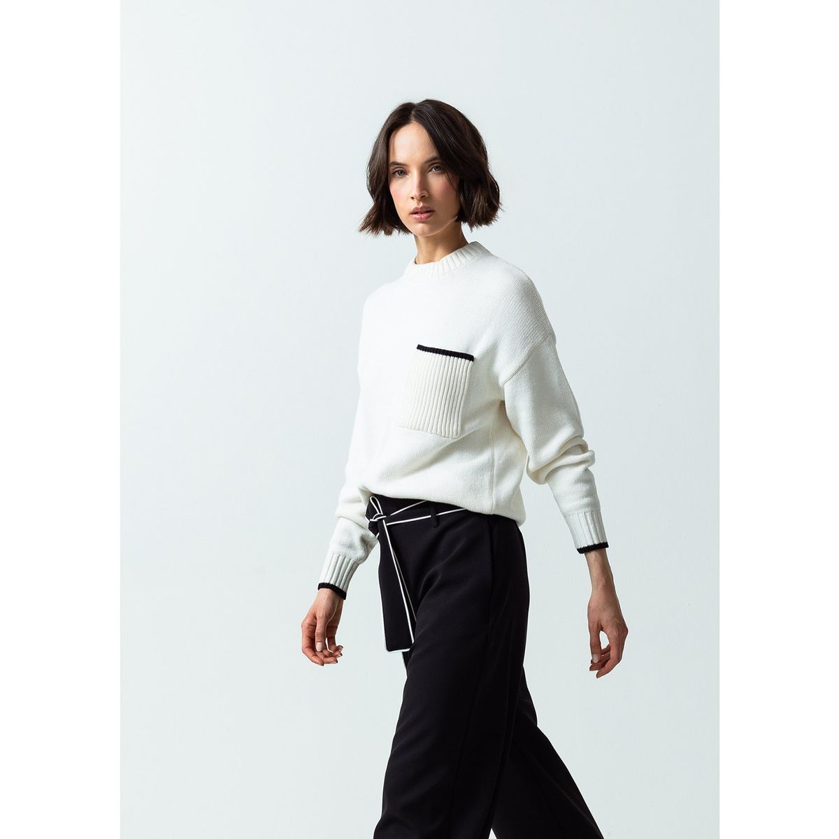 NAF NAF - Chompa Casual Algodón Mujer Naf Naf