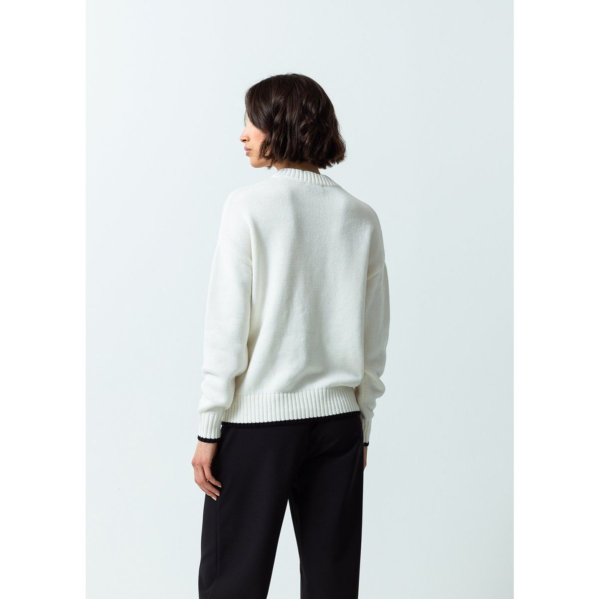 NAF NAF - Chompa Casual Algodón Mujer Naf Naf