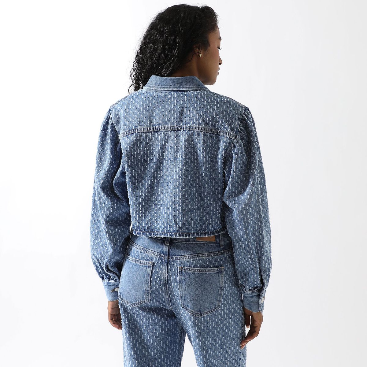 BASEMENT - Blusa Manga Larga Algodón Mujer Basement