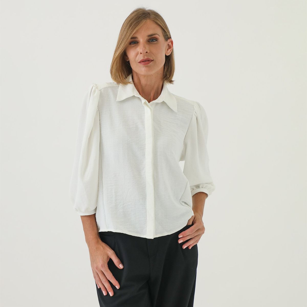 APOLOGY - Top Manga Larga Casual Mujer Apology