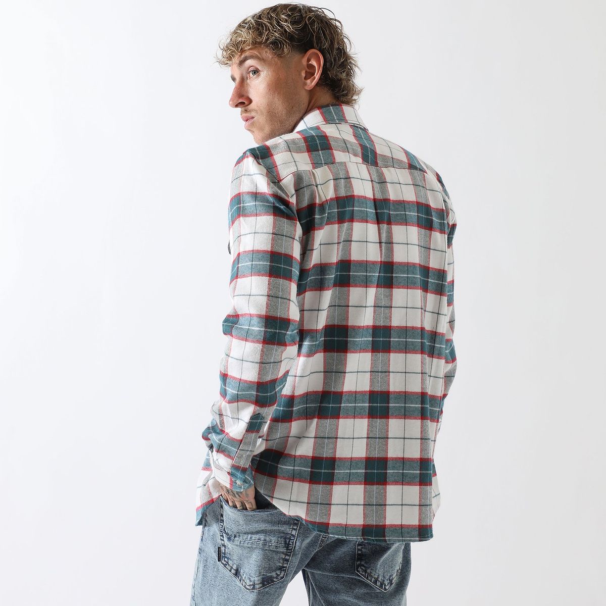 HUNTINGTON - Camisa Manga Larga Algodón Hombre Huntington