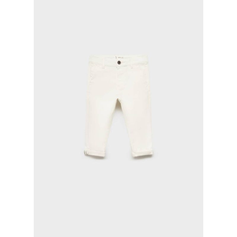 MANGO KIDS - Pantalón Bebé Niño Algodón Mango Kids