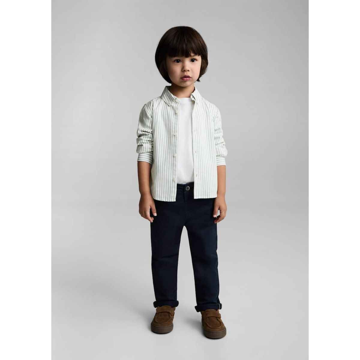 MANGO KIDS - Pantalón Bebé Niño Algodón Mango Kids
