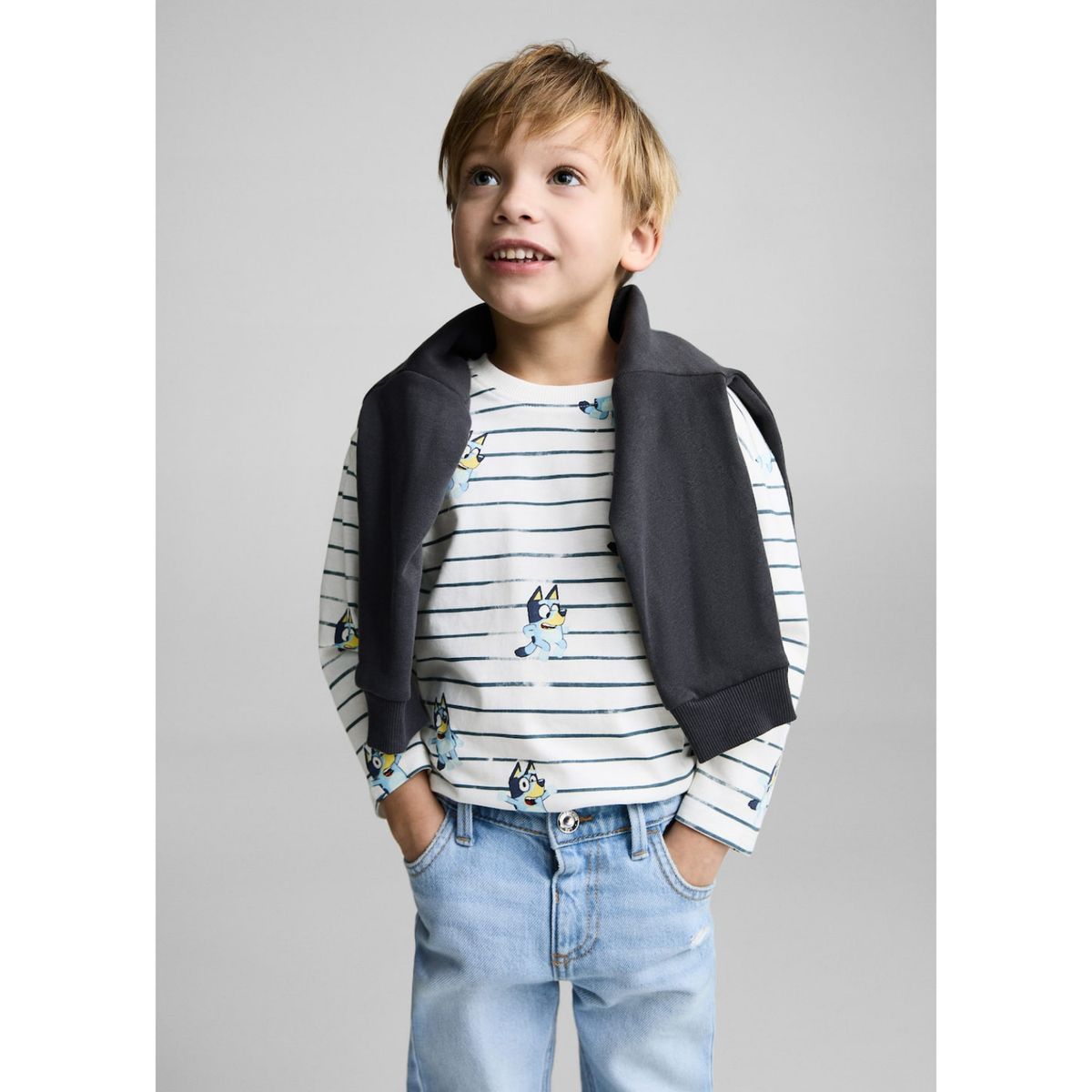 MANGO KIDS - Polo Bebé Niño Manga Larga Algodón Mango Kids