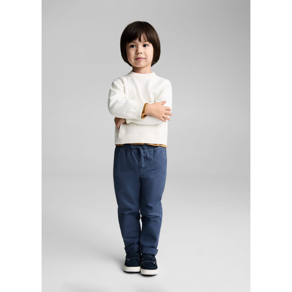 MANGO KIDS - Pantalón Bebé Niño Algodón Mango Kids