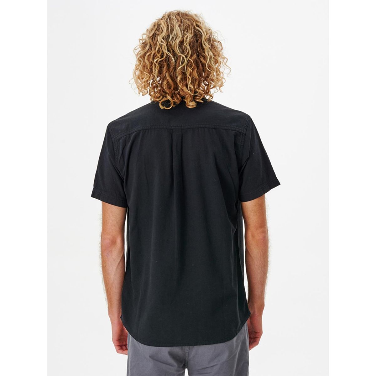 RIP CURL - Camisa Manga Corta 100% Algodón Hombre Rip Curl