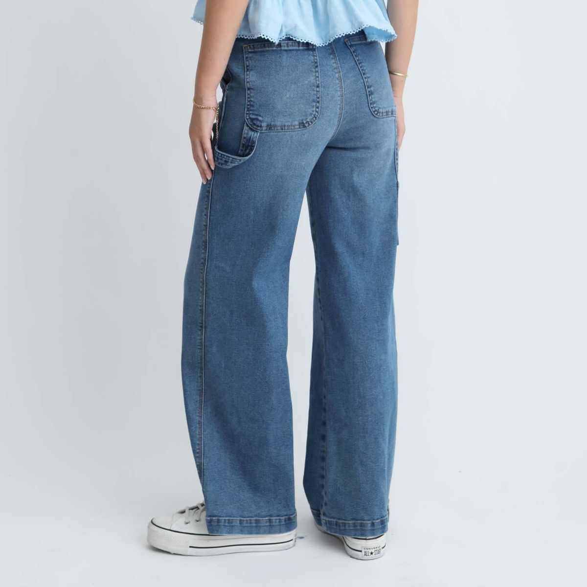 DOO AUSTRALIA - Jean Wide Algodón Mujer Doo Australia