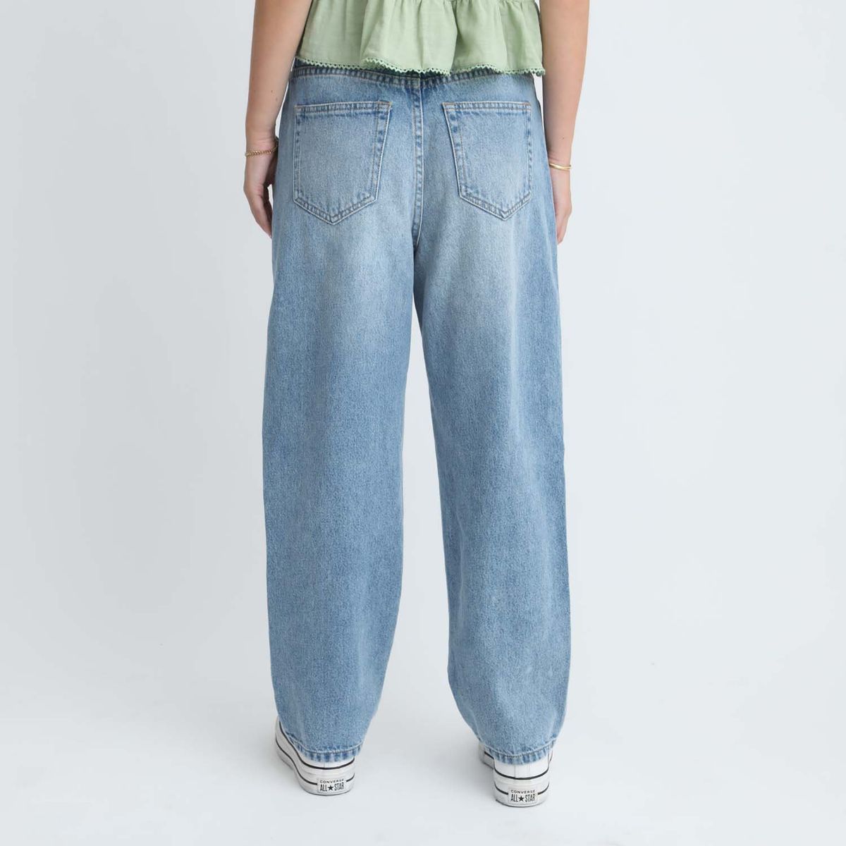 DOO AUSTRALIA - Jean Balloon 100% Algodón Mujer Doo Australia