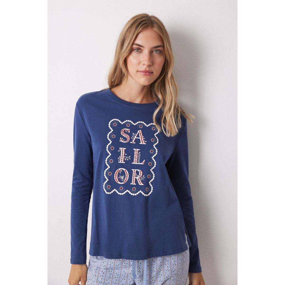 WOMEN SECRET - Polo Maga Larga Mujer