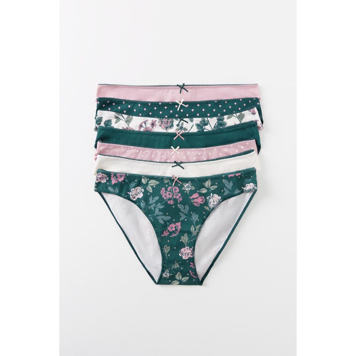 WOMEN SECRET - Pack X7 Calzon Algodón Mujer