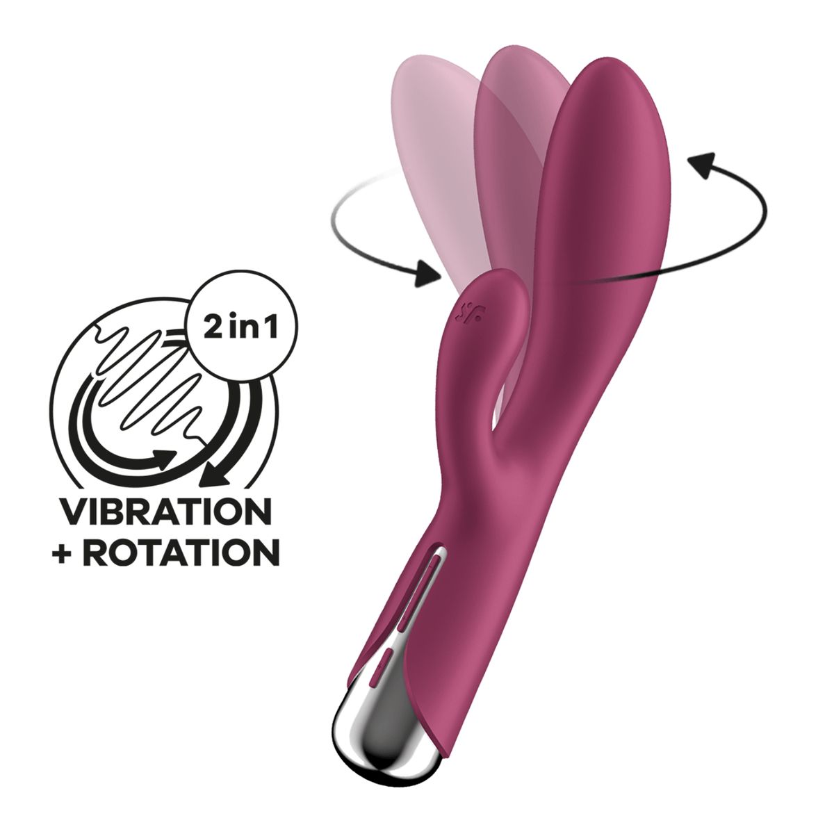 BANANA POP - Satisfyer Spinning Rabbit 1 Vibrador Con Rotación