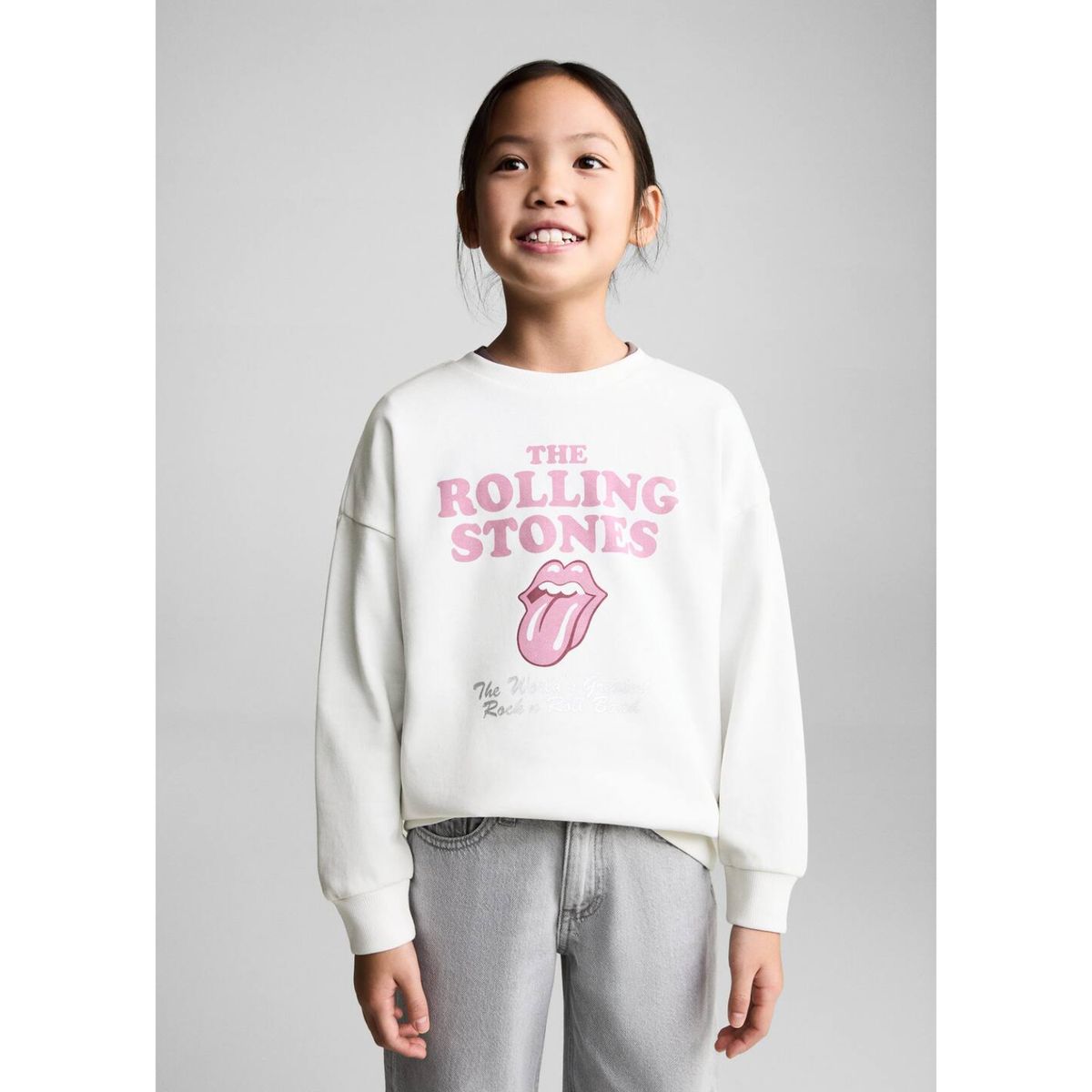 MANGO KIDS - Polera Niña Algodón Mango Kids