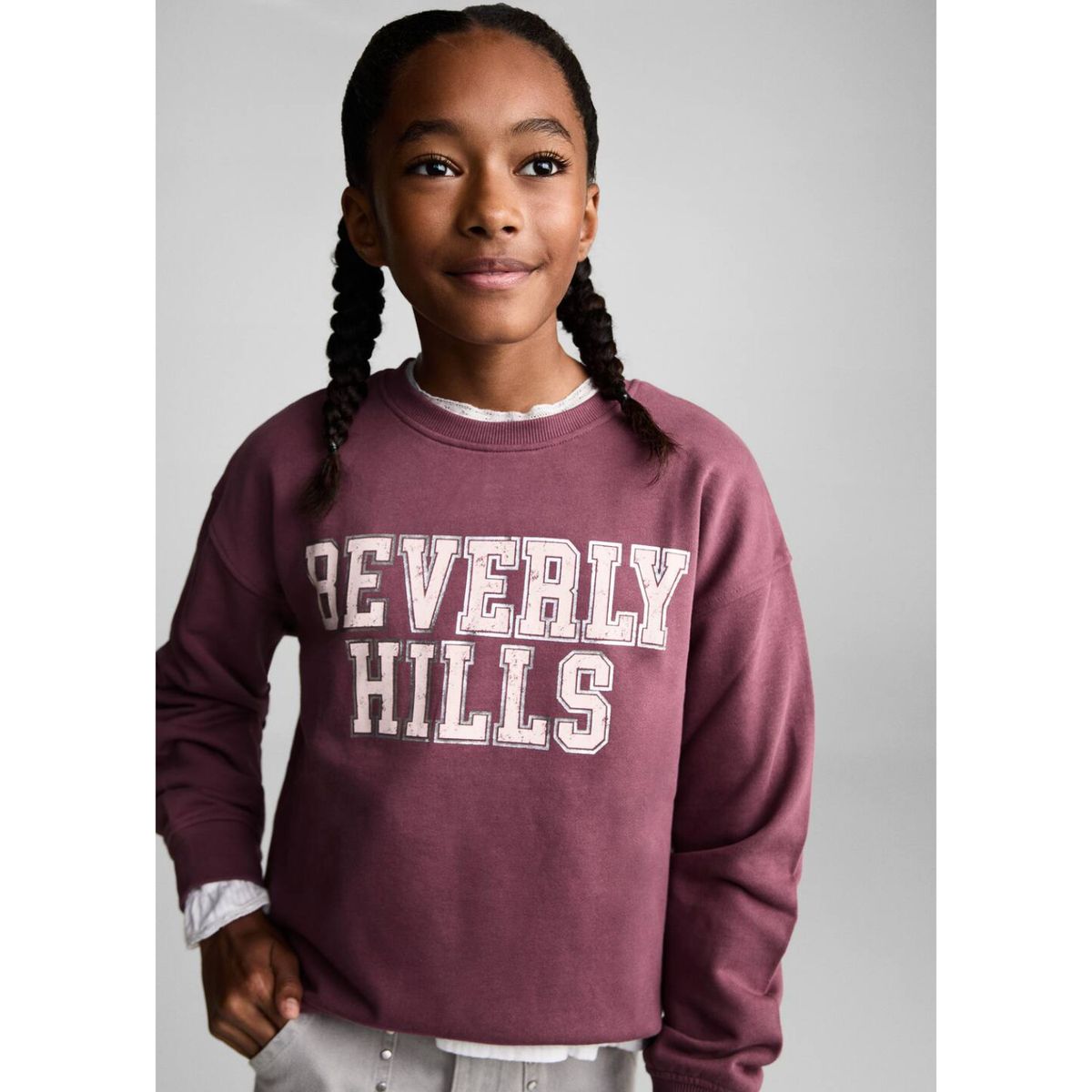 MANGO KIDS - Polera Niña Algodón Mango Kids