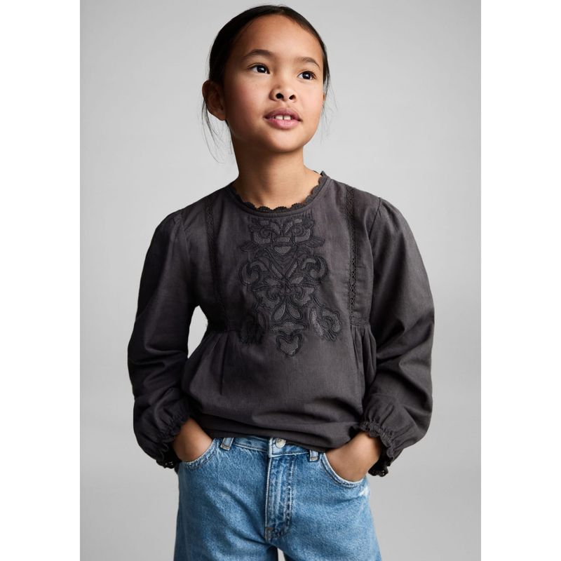 MANGO KIDS - Jean Niña Algodón Mango Kids