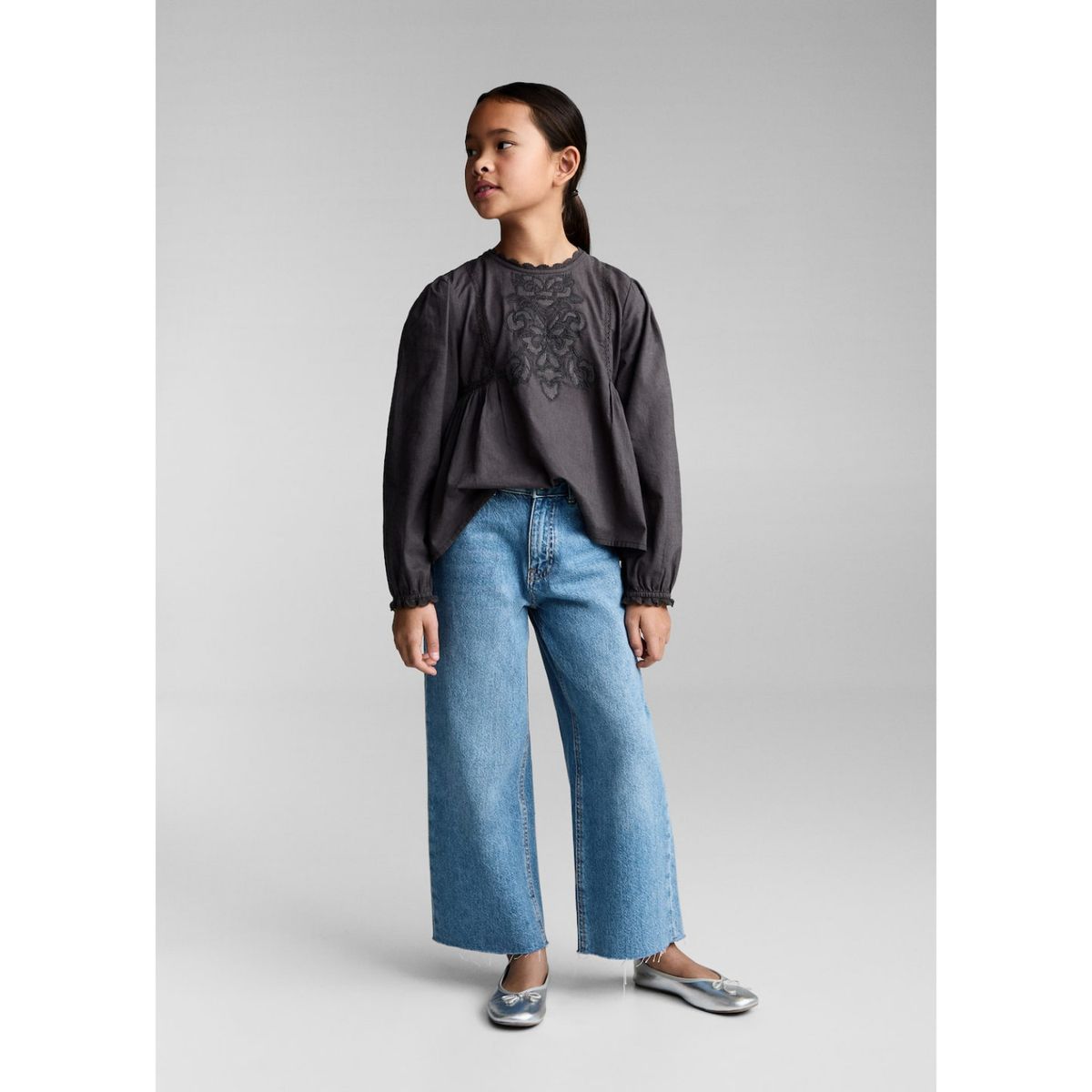 MANGO KIDS - Jean Niña Algodón Mango Kids