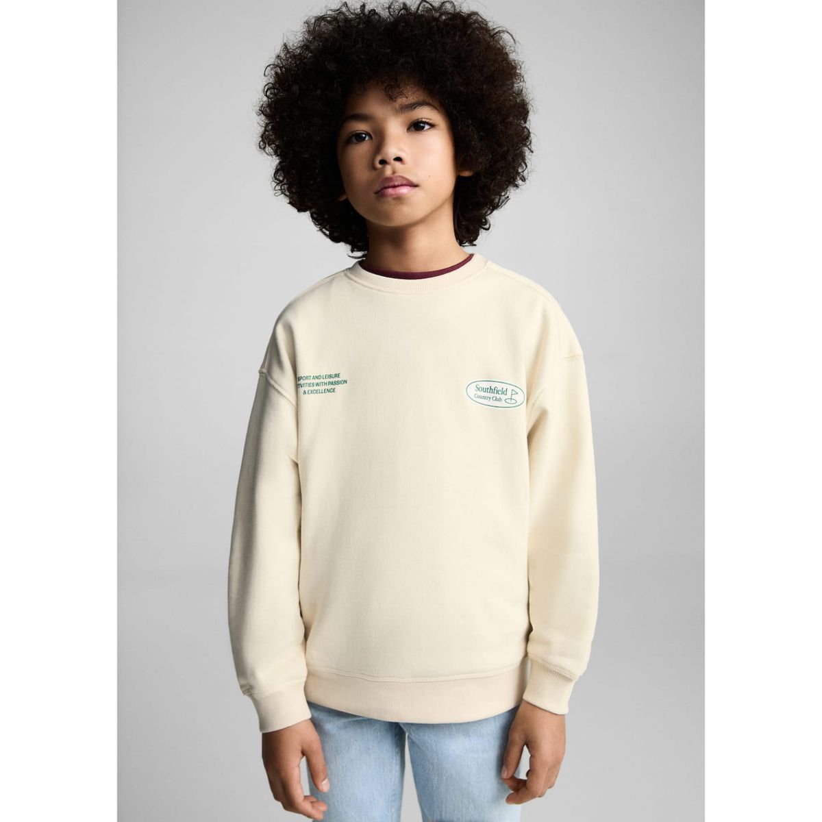 MANGO KIDS - Polera Niño Algodón Mango Kids