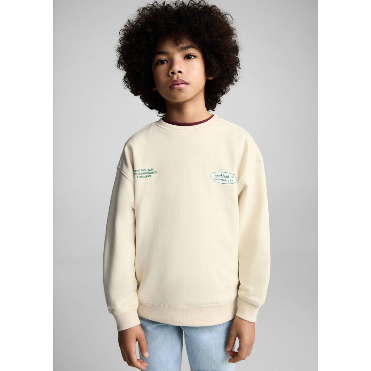 MANGO KIDS - Polera Niño Algodón Mango Kids