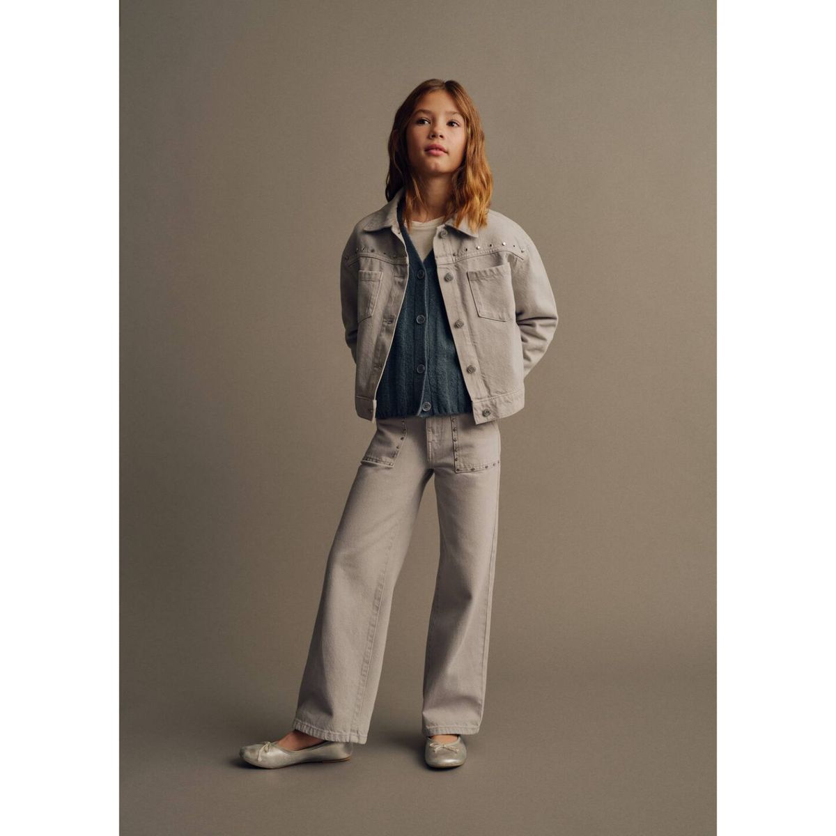 MANGO KIDS - Jean Niña Algodón Mango Kids