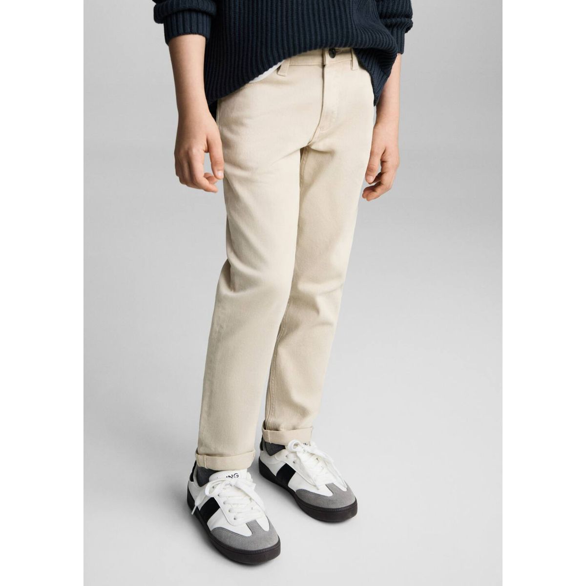 MANGO KIDS - Pantalon Niño Algodón Mango Kids