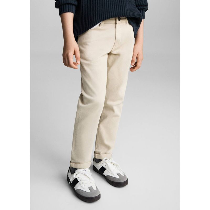 MANGO KIDS - Pantalon Niño Algodón Mango Kids