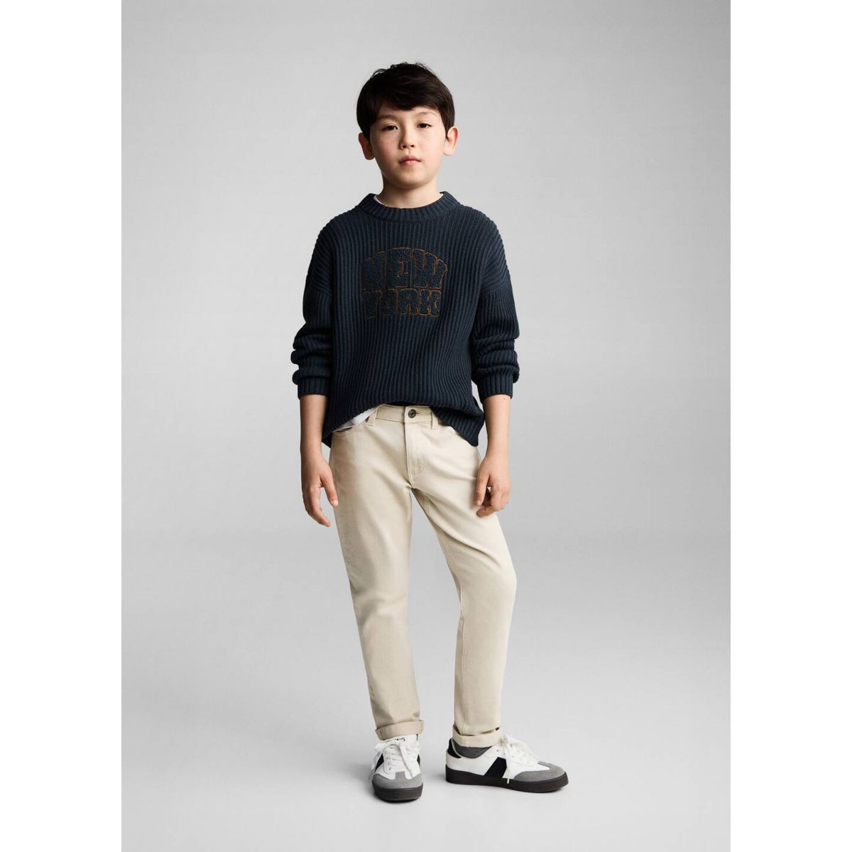 MANGO KIDS - Pantalon Niño Algodón Mango Kids
